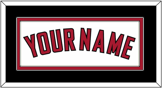 Arizona Name - Home White (2020-2023) - Signature Tier 3
