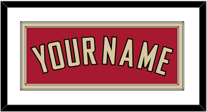 Arizona Name - Alternate Red (2020-2023) - Signature Tier 1