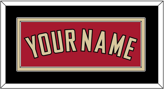 Arizona Name - Alternate Red (2020-2023) - Signature Tier 3