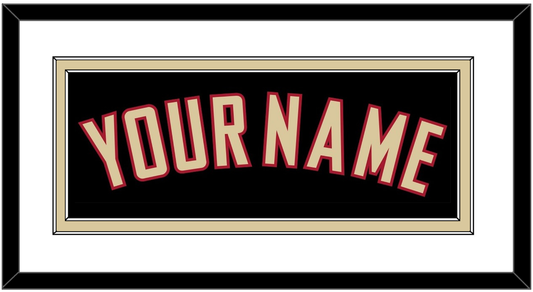 Arizona Name - Alternate Black (2020-2023) - Signature Tier 2