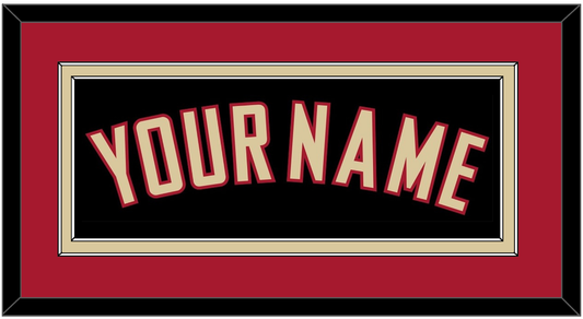Arizona Name - Alternate Black (2020-2023) - Signature Tier 3