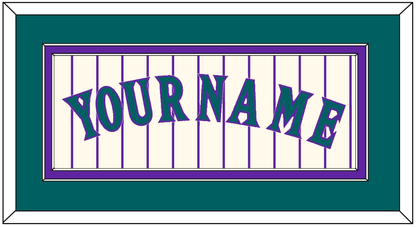 Arizona Name - Home Off-White Pinstripes (2001-2006) - Signature Tier 4