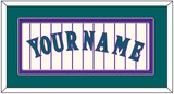 Arizona Name - Home Off-White Pinstripes (2001-2006) - Double Mat 4