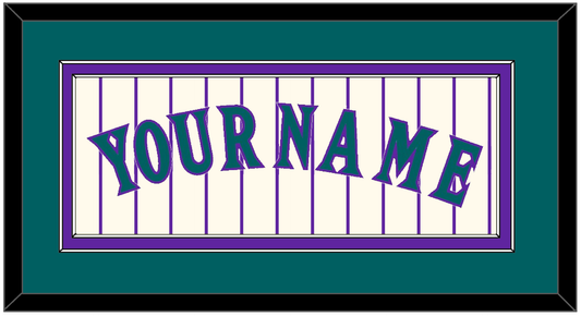 Arizona Name - Home Off-White Pinstripes (2001-2006) - Signature Tier 4