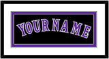 Arizona Name - Alternate Black (2001-2006) - Double Mat 1