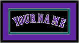 Arizona Name - Alternate Black (2001-2006) - Double Mat 3