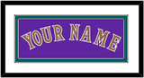 Arizona Name - Alternate Purple (1998-2002) - Double Mat 1
