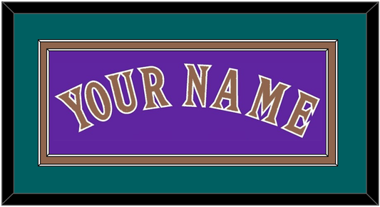 Arizona Name - Alternate Purple (1998-2002) - Signature Tier 3