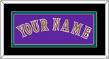 Arizona Name - Alternate Purple (1998-2002) - Double Mat 4