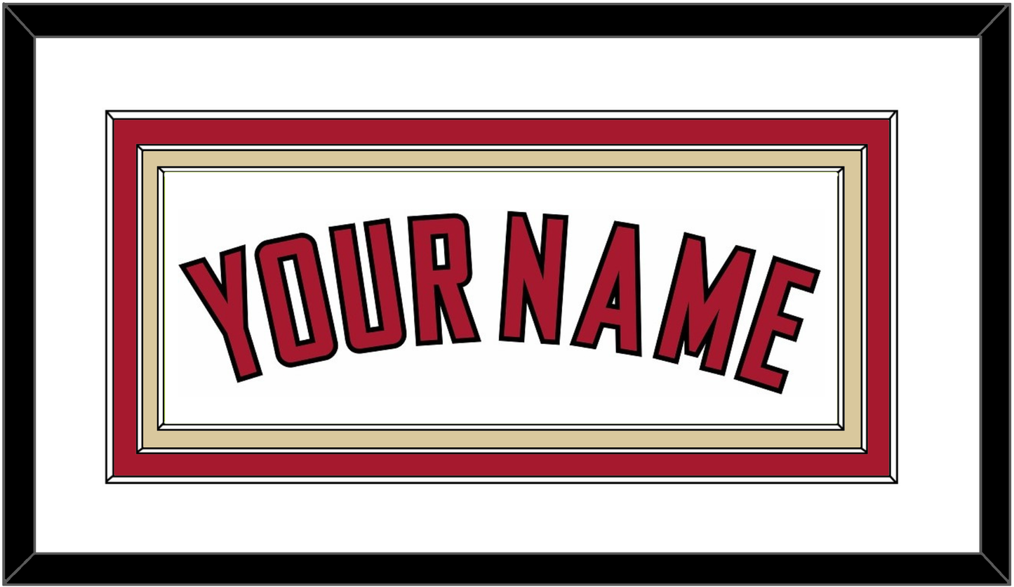 Arizona Name - Home White (2020-2023) - Premier Tier 1