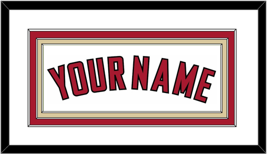Arizona Name - Home White (2020-2023) - Premier Tier 1