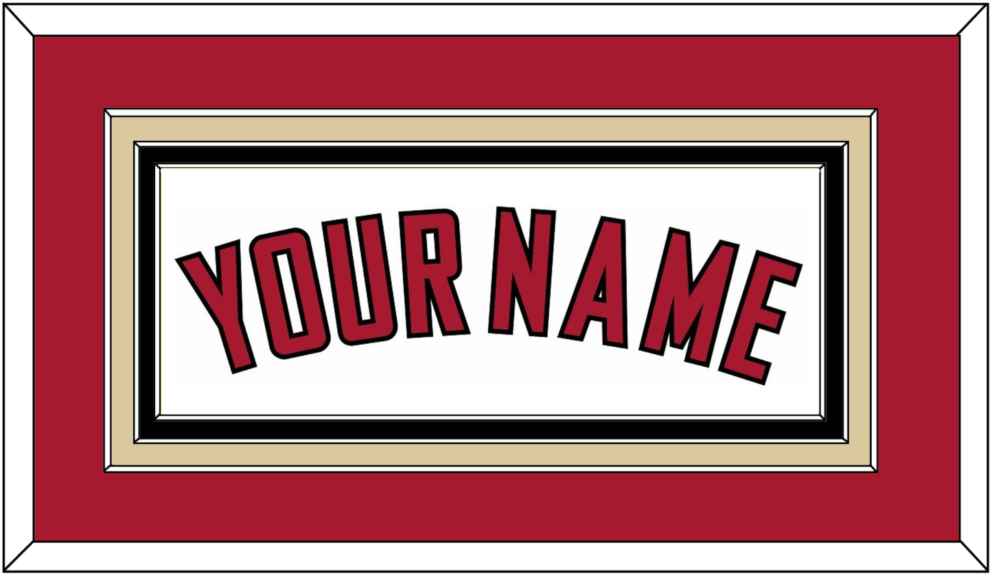 Arizona Name - Home White (2020-2023) - Premier Tier 2