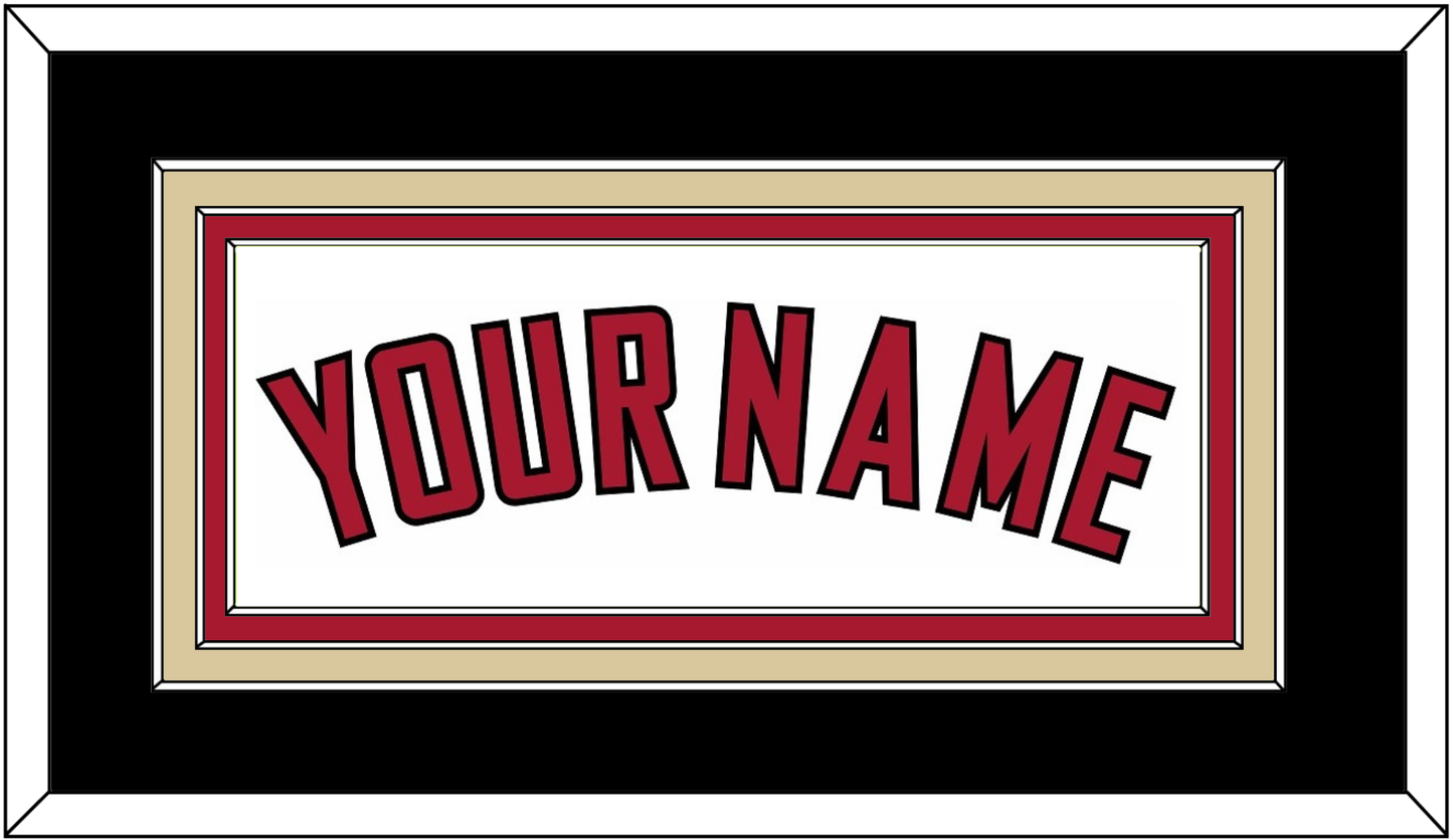Arizona Name - Home White (2020-2023) - Premier Tier 3