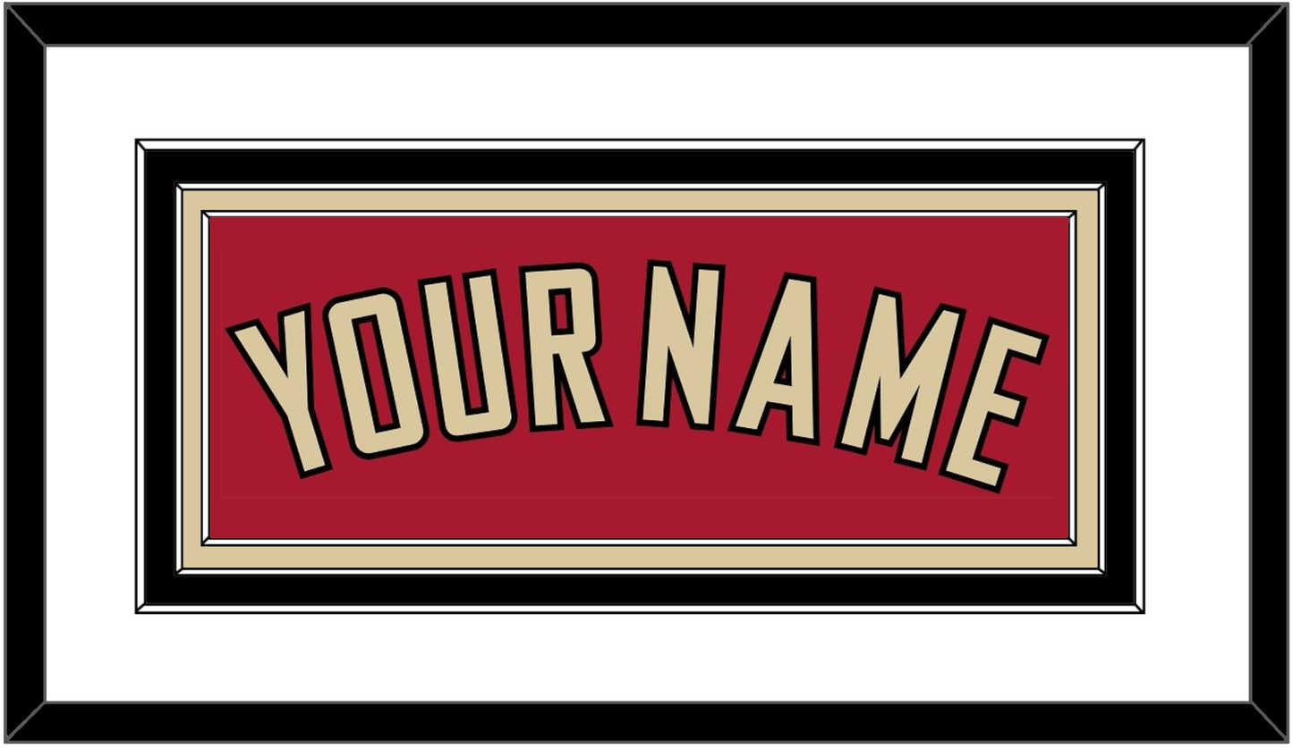 Arizona Name - Alternate Red (2020-2023) - Premier Tier 1