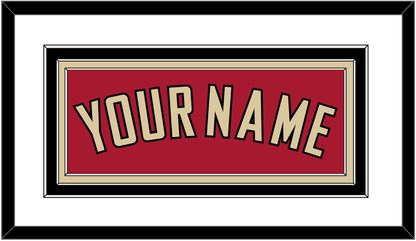 Arizona Name - Alternate Red (2020-2023) - Premier Tier 1