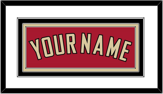 Arizona Name - Alternate Red (2020-2023) - Premier Tier 1