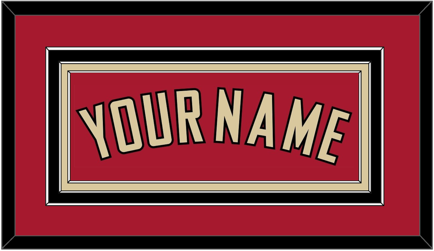 Arizona Name - Alternate Red (2020-2023) - Premier Tier 2