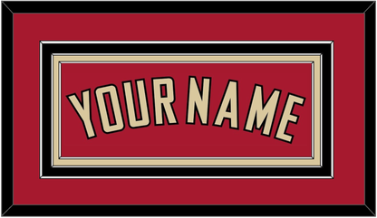 Arizona Name - Alternate Red (2020-2023) - Premier Tier 2