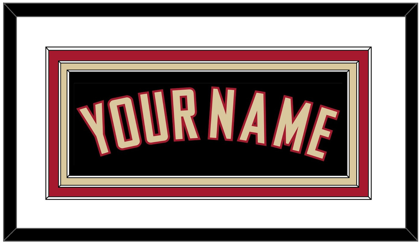 Arizona Name - Alternate Black (2020-2023) - Premier Tier 1