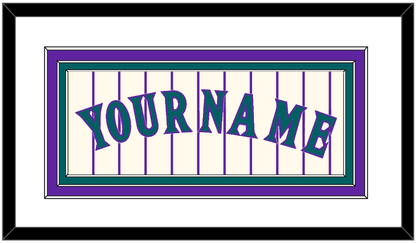 Arizona Name - Home Off-White Pinstripes (2001-2006) - Premier Tier 1