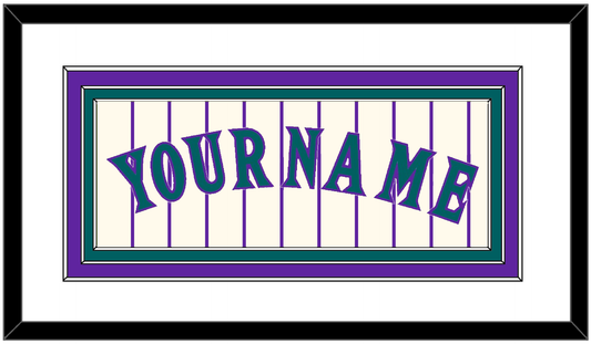 Arizona Name - Home Off-White Pinstripes (2001-2006) - Premier Tier 1