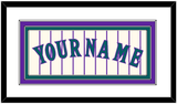 Arizona Name - Home Off-White Pinstripes (2001-2006) - Triple Mat 1
