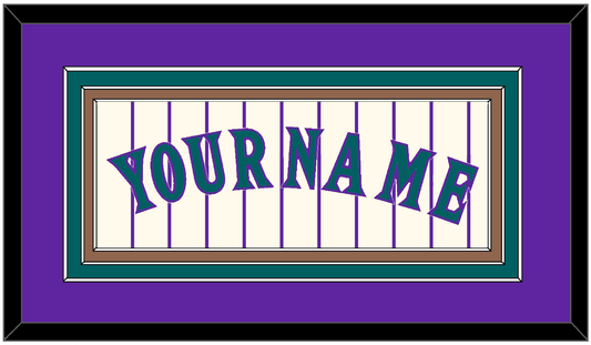 Arizona Name - Home Off-White Pinstripes (2001-2006) - Premier Tier 2