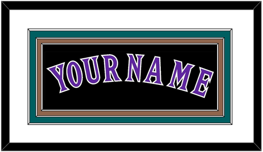 Arizona Name - Alternate Black (2001-2006) - Premier Tier 1