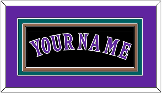 Arizona Name - Alternate Black (2001-2006) - Premier Tier 2