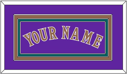 Arizona Name - Alternate Purple (1998-2002) - Premier Tier 2