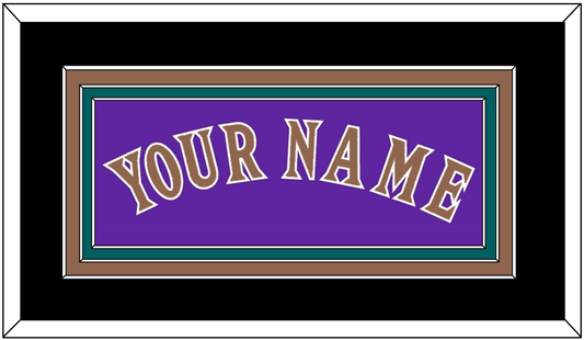 Arizona Name - Alternate Purple (1998-2002) - Premier Tier 3