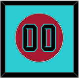 Arizona Number - Alternate Red - Single Mat 2