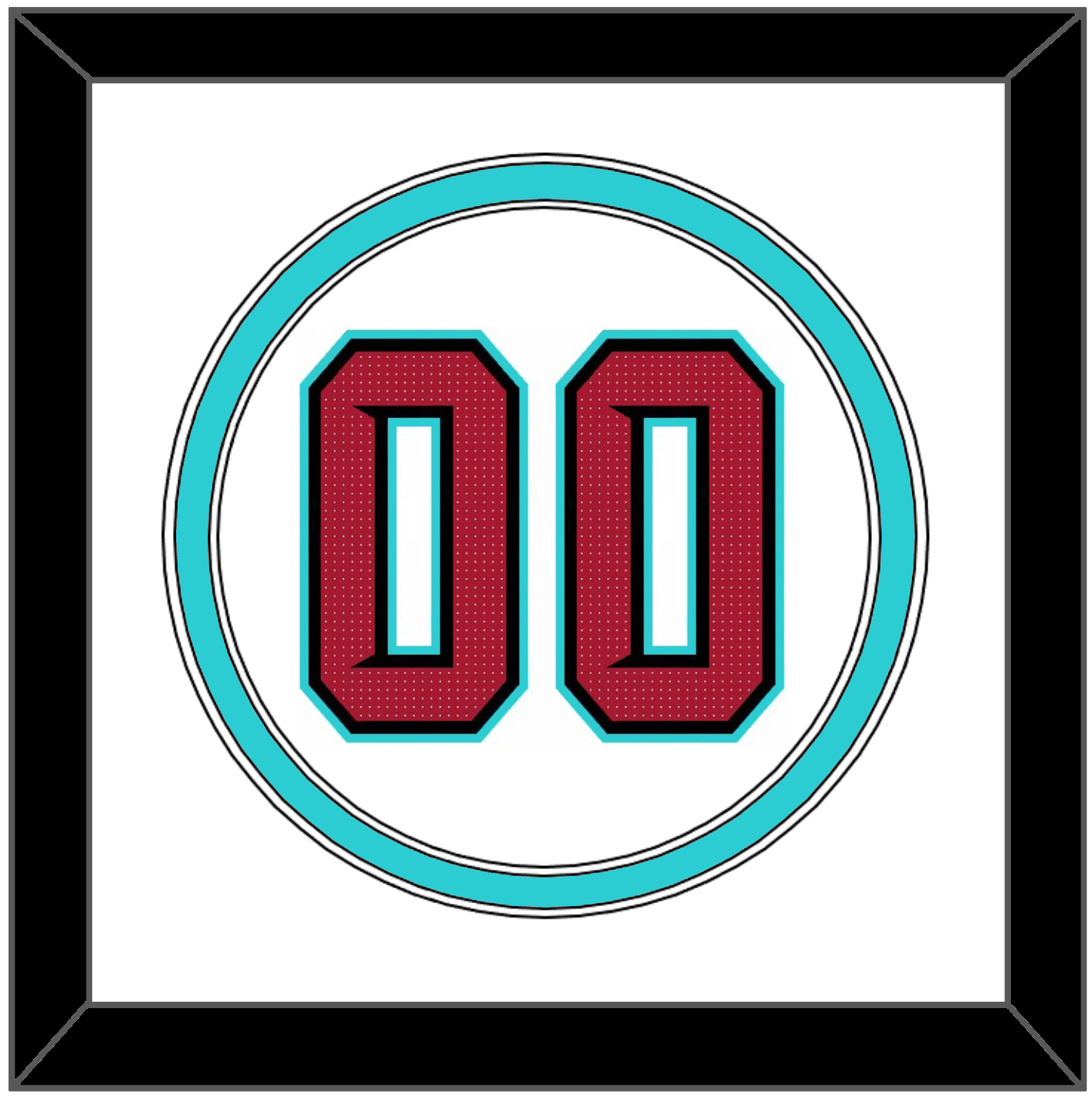 Arizona Number - Home White - Signature Tier 1