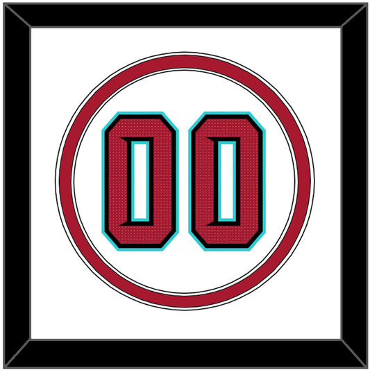 Arizona Number - Home White - Signature Tier 2