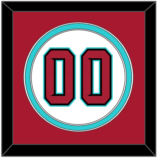 Arizona Number - Home White - Signature Tier 4