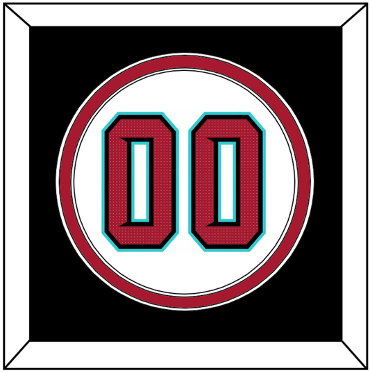 Arizona Number - Home White - Signature Tier 6