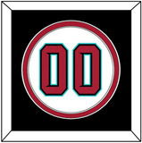 Arizona Number - Home White - Double Mat 6