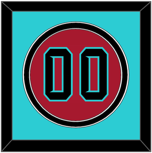 Arizona Number - Alternate Red - Signature Tier 3