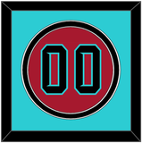 Arizona Number - Alternate Red - Double Mat 3