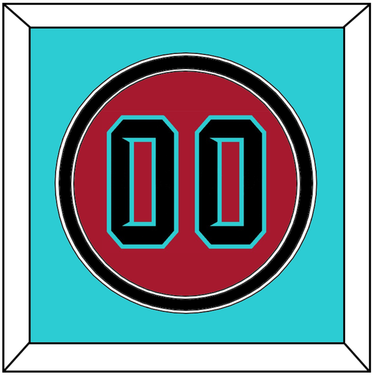 Arizona Number - Alternate Red - Signature Tier 3