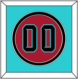 Arizona Number - Alternate Red - Double Mat 3