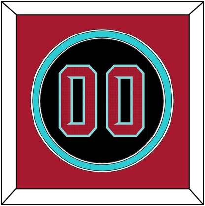Arizona Number - Alternate Black - Signature Tier 3