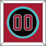Arizona Number - Alternate Black - Double Mat 3