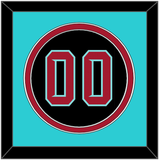 Arizona Number - Alternate Black - Double Mat 4