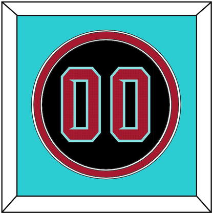 Arizona Number - Alternate Black - Signature Tier 4