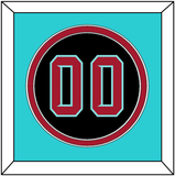 Arizona Number - Alternate Black - Double Mat 4