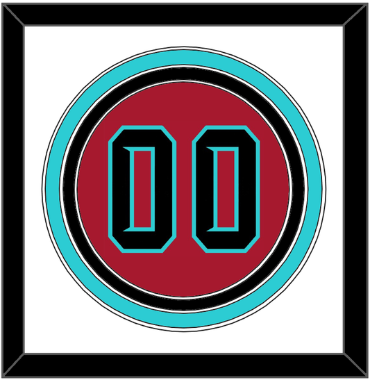 Arizona Number - Alternate Red - Premier Tier 1