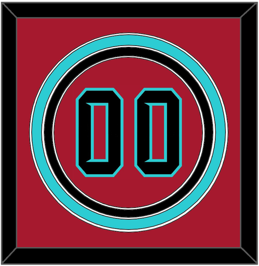 Arizona Number - Alternate Red - Premier Tier 2