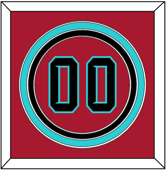 Arizona Number - Alternate Red - Premier Tier 2