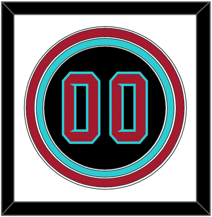 Arizona Number - Alternate Black - Premier Tier 1